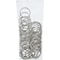 Hillman Key Ring, Silver, Tempered Steel, Split Rings/Cable Rings, 50 PK 703512 - alternate 2
